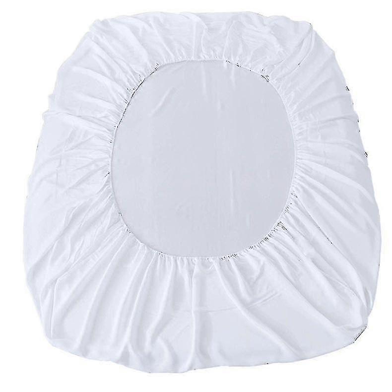 Multi Size Bed Sheet Waterproof Solid Bed Fitted Sheet Mattress Covers With Elastic Band For Four Corners