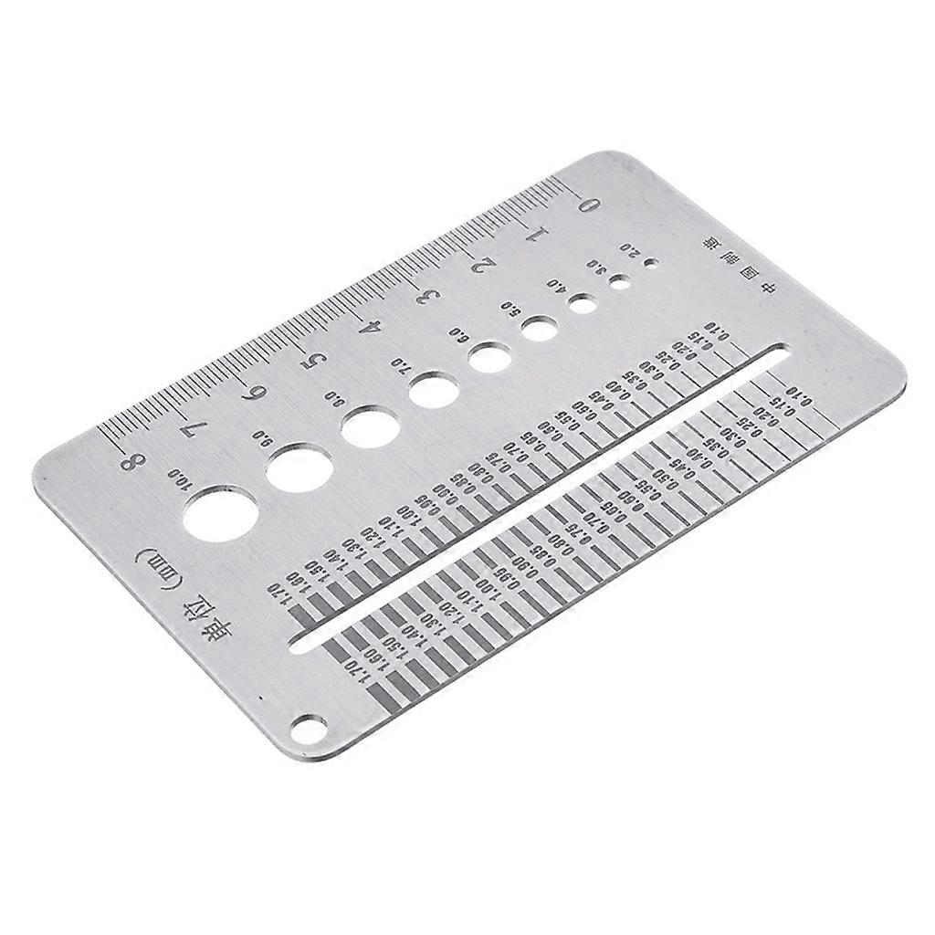 High-stability Screw Checker Screw Thread Size Gauge Measuring Range 2-10mm