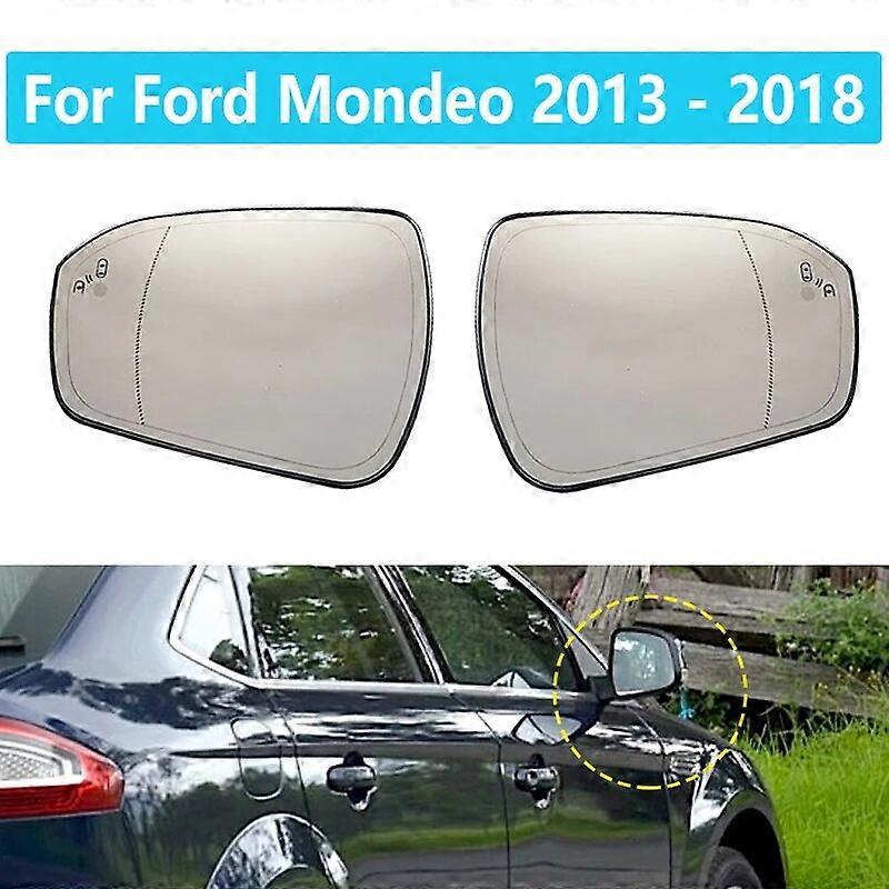 Adatto per Ford Mondeo 2013 2014 2015 2016 2017 2018 Auto Auto Riscaldato Angolo Cieco Warning Ala Specchio Posteriore Vetro