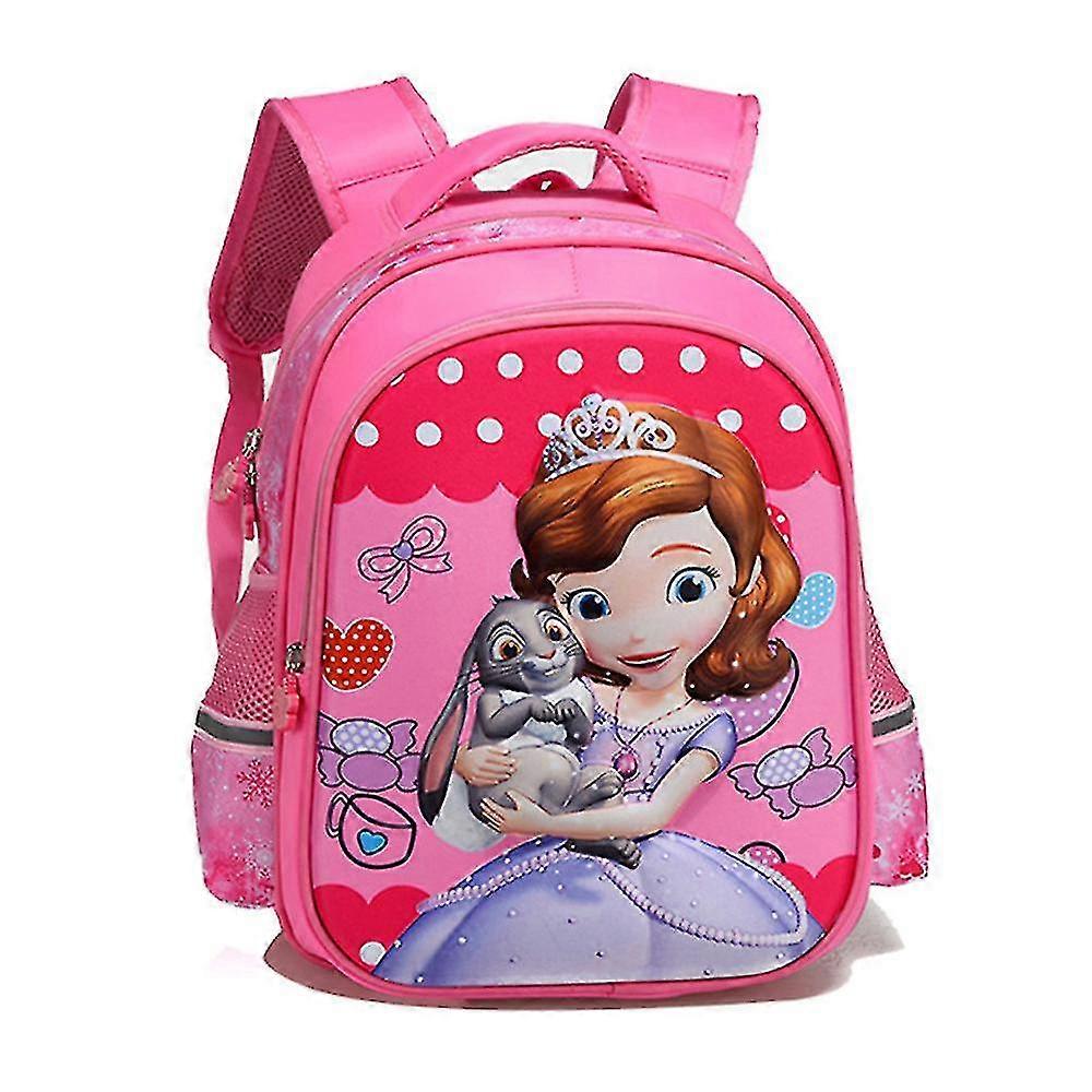 Frozen/princess Sofia Kids Girls Backpack Book Bags Lightweight Large Capacity Elementary School Bag Birthday Gifts