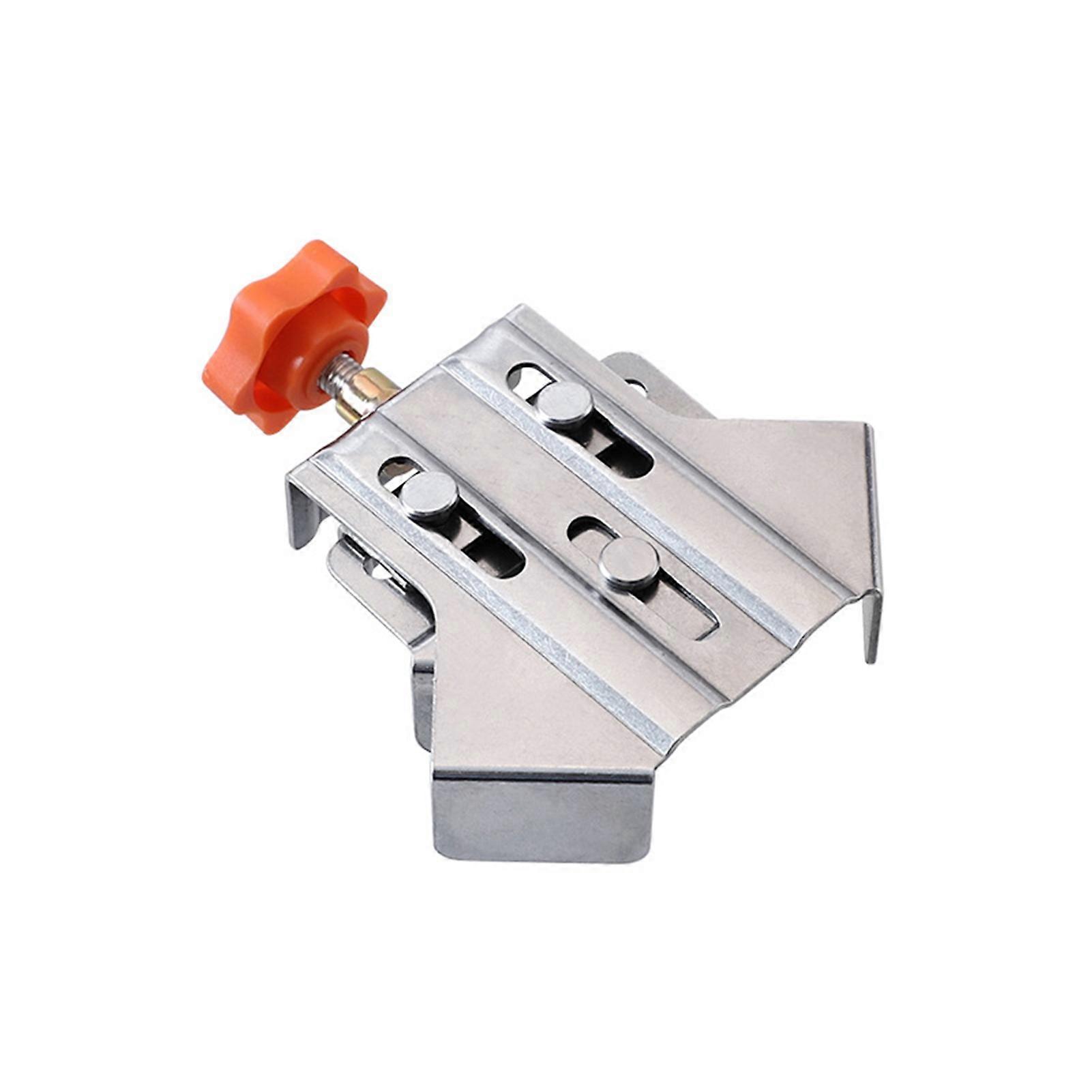 Multipurpose Stainless Steel 90-Degree Corner Clamp Adjustable T-shaped Right Angle Clamping Tool Right Angle Corner Clamp