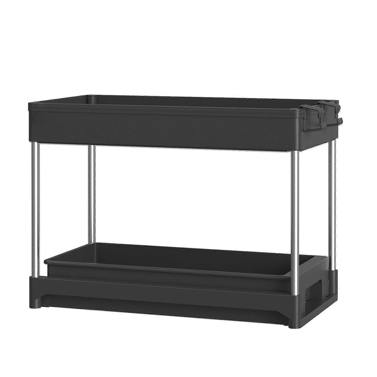 Under Sink Shelf Organizer And Storage Under Bathroom Cabinet Storage Rack