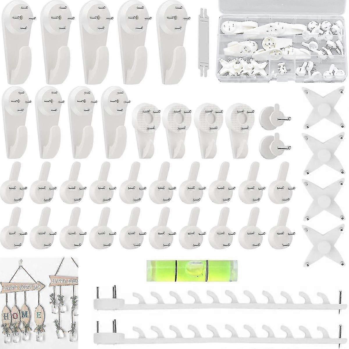 Picture Hooks, 42 Pcs Adsp Ing Hs Hooks