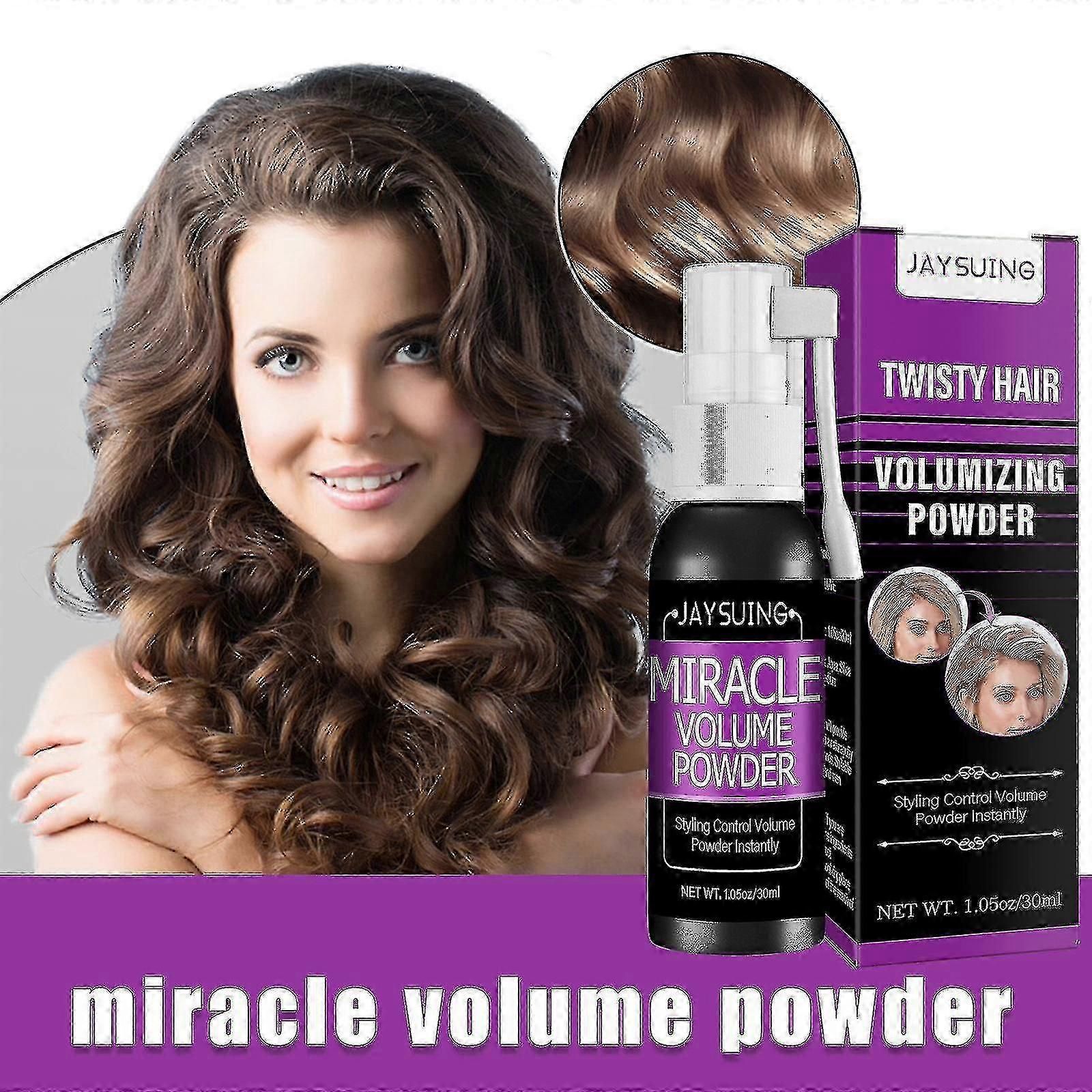 Jaysuing Hair Volumizing Spray Entölen Leave-in Fresh Airy Oil Control Trockenes Haar Langanhaltendes Styling Lazy |