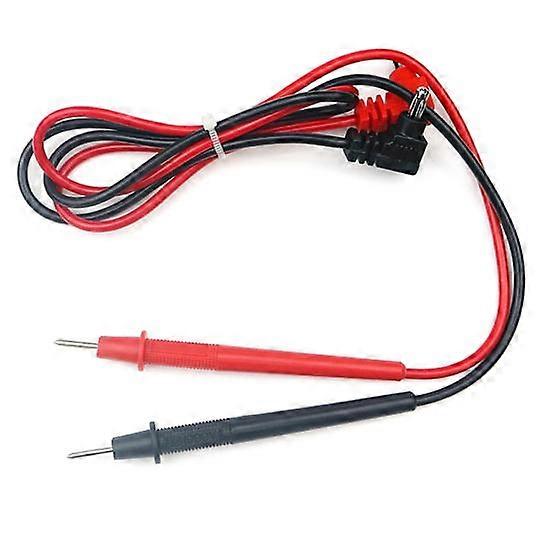 1 Pair Universal Digital 1000V 10A Needle Tip Multimeter Probe Test Pen Lead