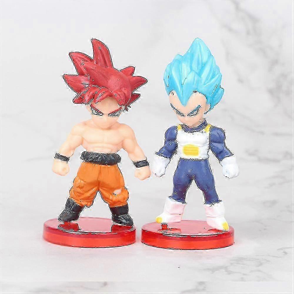 8-Piece Video Game Action Figure Set - Cake Toppers With Weapons, Collectible Figurines For Game Fans