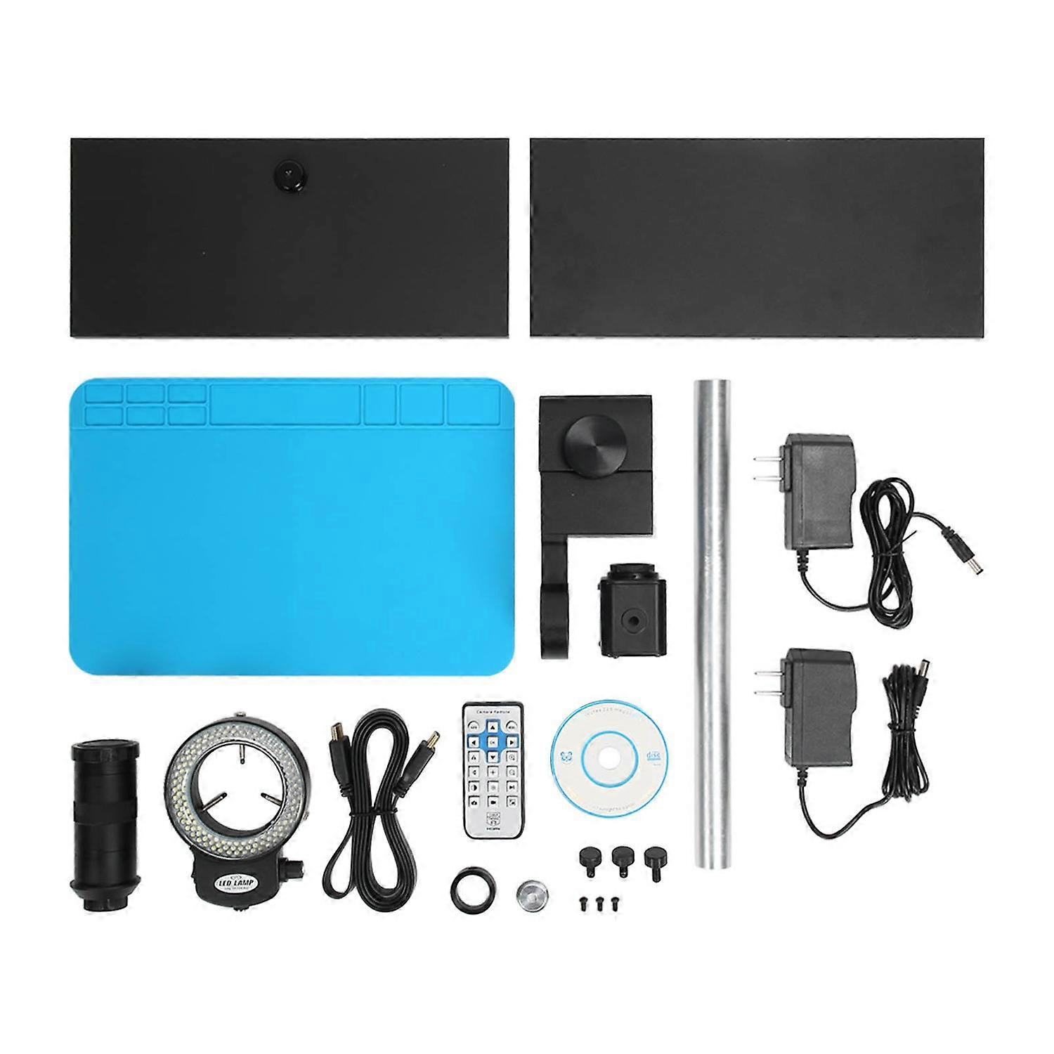 Electronic Industry Microscope Camera Kit 24MP 2K AC100‑240V HD Microscope Camera with 150X C Mount