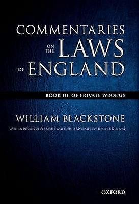 L'édition Oxford de Blackstone
