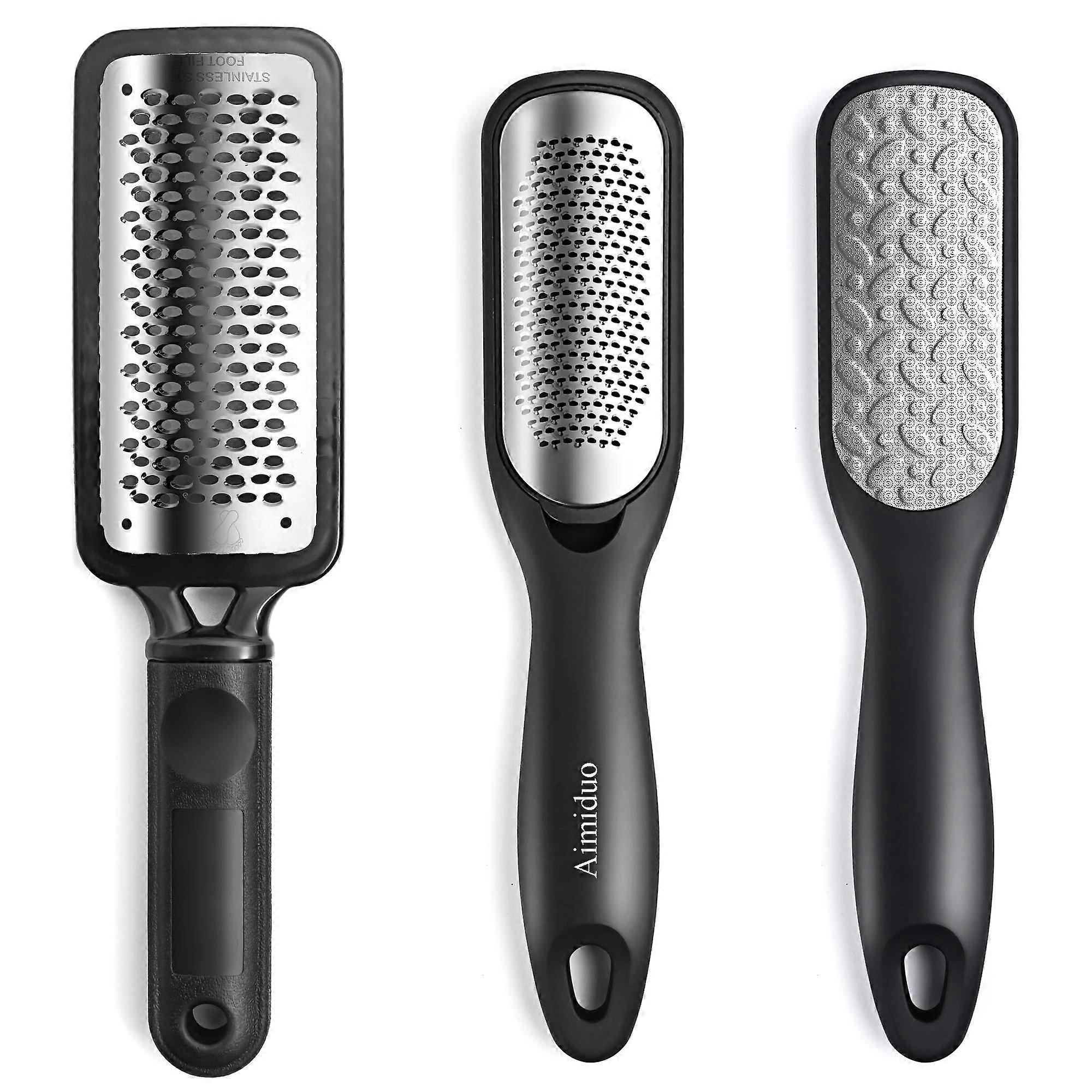 Professional Foot File, Surgical Grade Stainless Steel, Extra Large Callus Remover for Smooth Feet and Pedicure Use