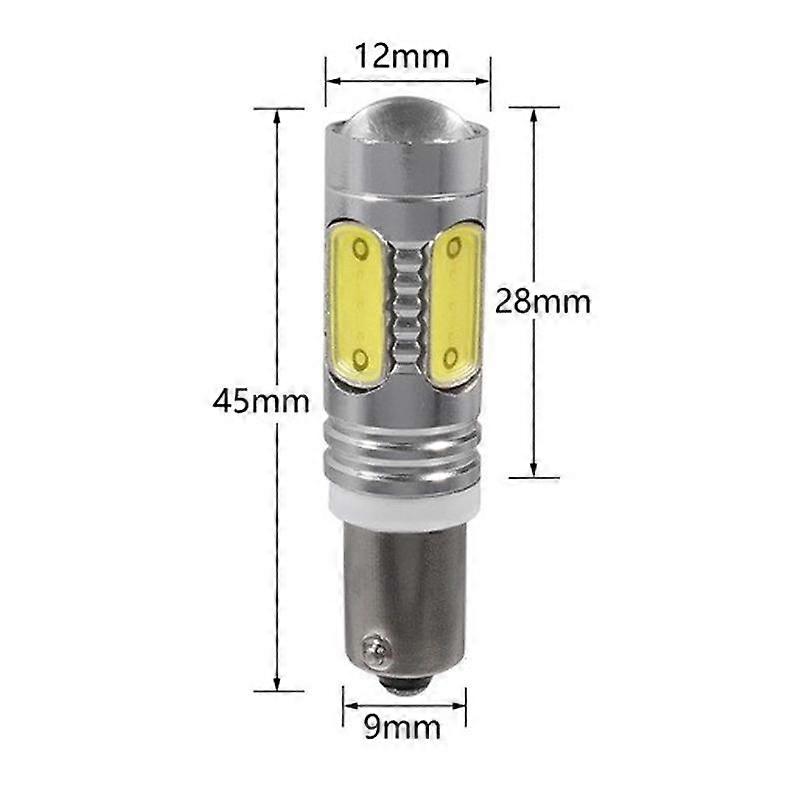 2pcs LED Car LED Retrofit Lights H21W BAY9S Reversing Lights Steering Rear Fog Lights Rogue Lights