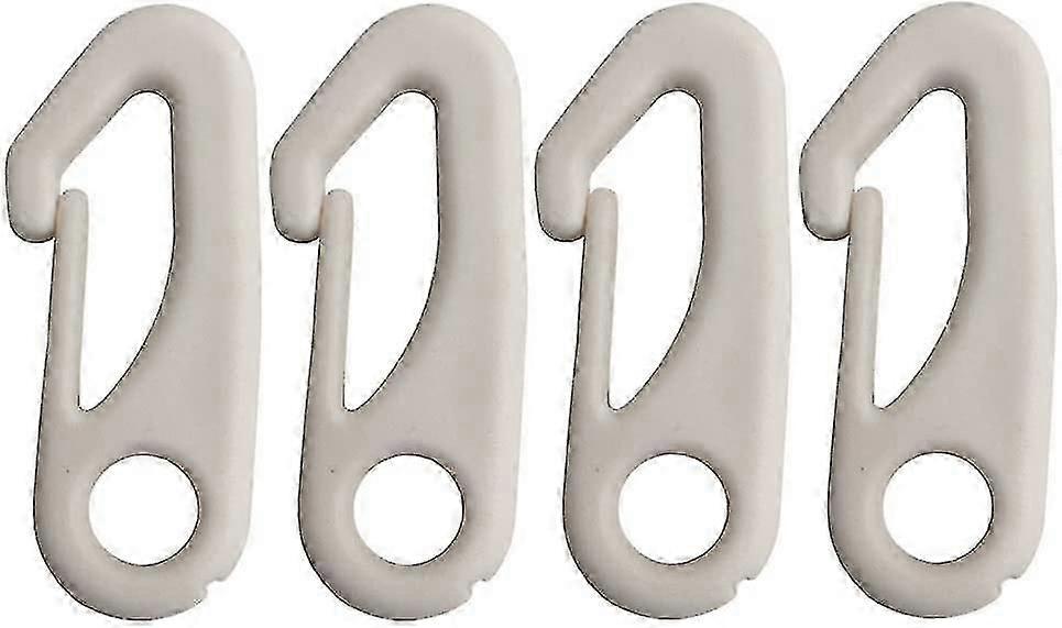 10 Pcs Flag Pole Clip, Snap Hooks Nylon Flagpole Attachment Hardware - To Attach Flag To Flagpole With Rope