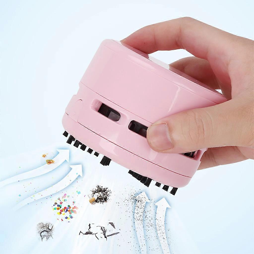 Mini Vacuum Cleaner Office Desk Home Table Sweeper Desktop Cleaner Useful