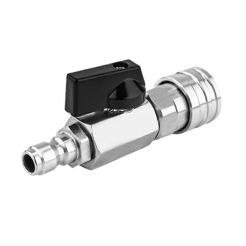 Power Washer Hose Valves Quick Installing Stainless Construction Valves