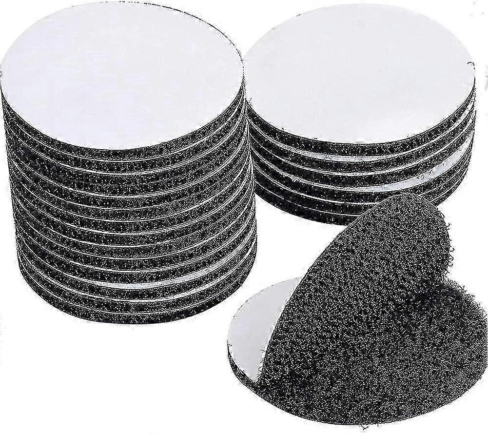 Super Strong Self-adhesive Velcro Tape - 60 Pieces, Double Sided, Reusable