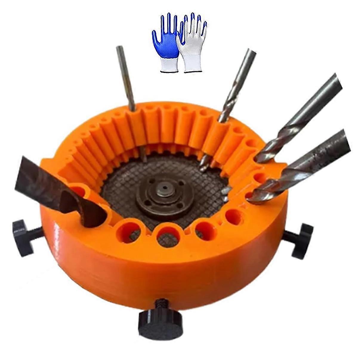 Drill Bit Sharpener, Power Drill Bit Grinding Attachment, Old Drill Bit Grinder, Giant Blade Angle Grinder for Grinding
