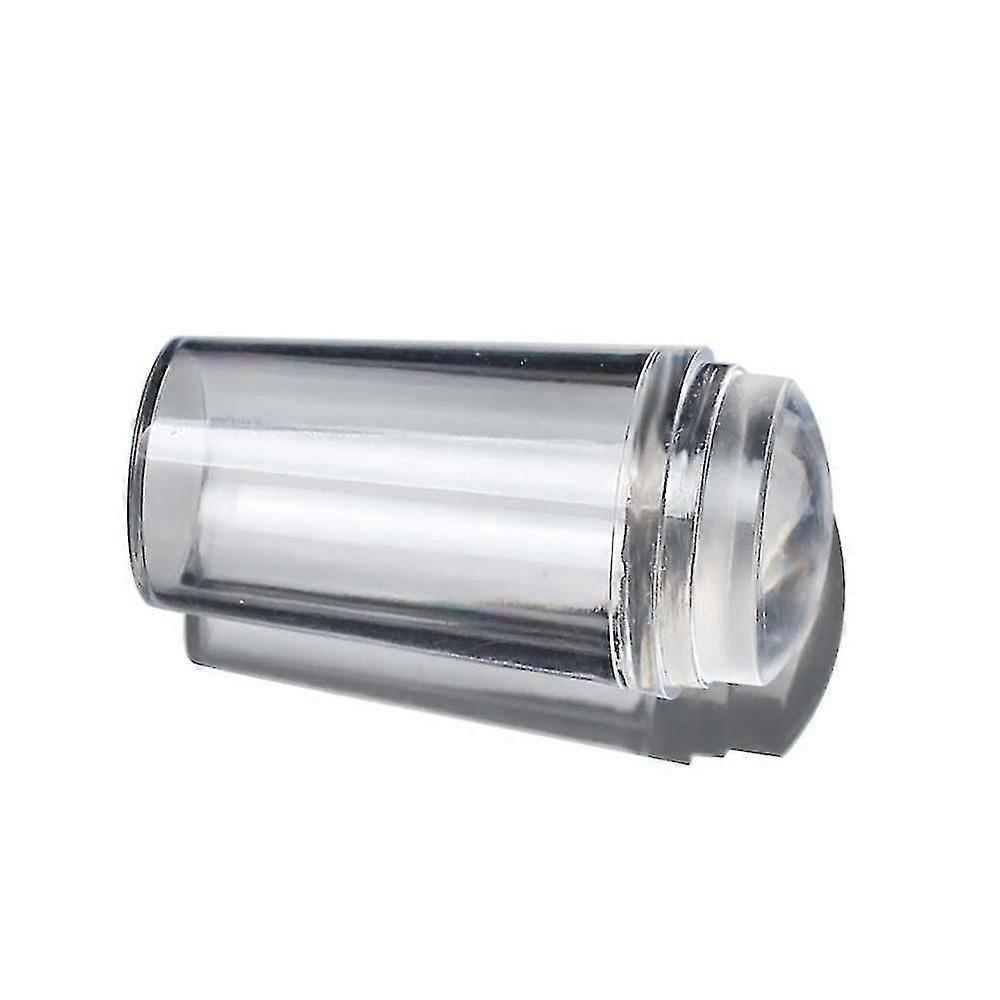 Transparent gelé nagelstämpelskrapa manikyrkonstverktygssats