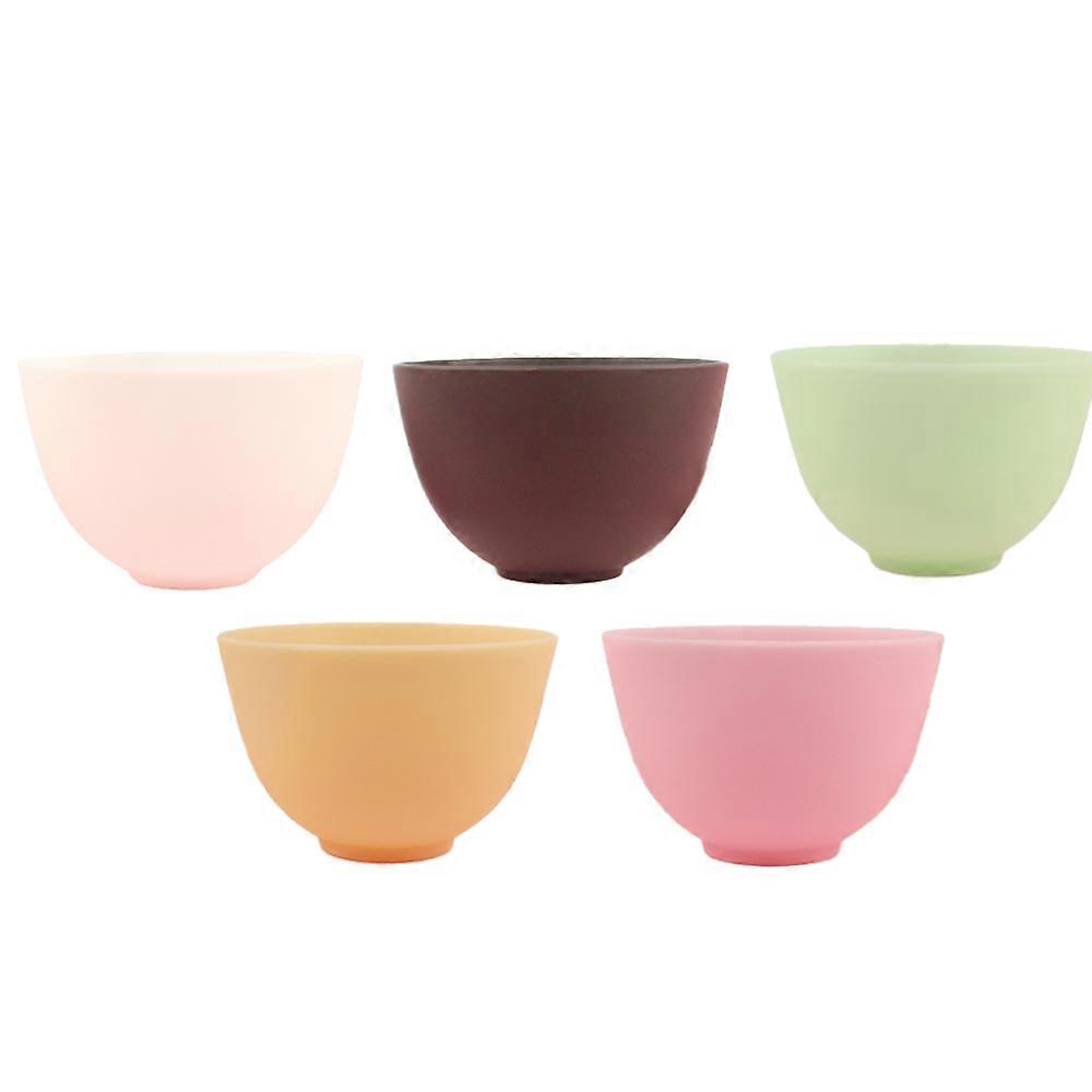 Reusable Mixing Bowls For Diy Projects, Crystal Soil Mixing Bowls With Non-Sticky Surface, Prep And Serve Bowls For Easy Clean And Multi-Purpose Use