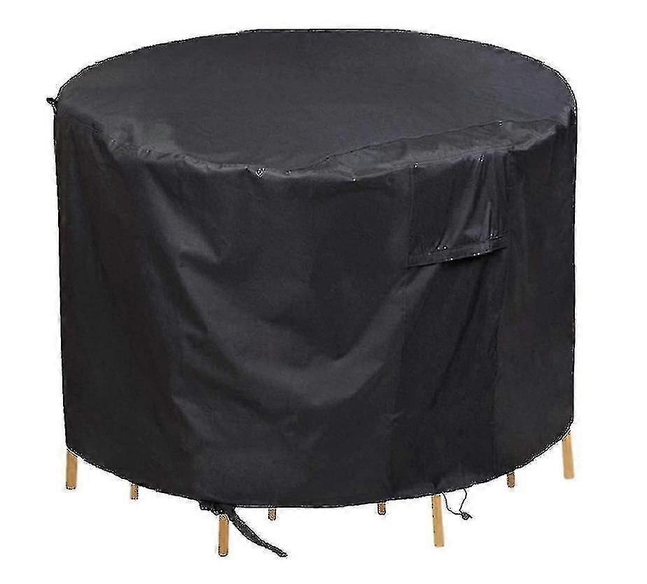 con Yiyi 130 * 71 cm Mobili rotondi Copertura antipolvere e impermeabile, Mobili da tavolo da giardino all'aperto Proteggere