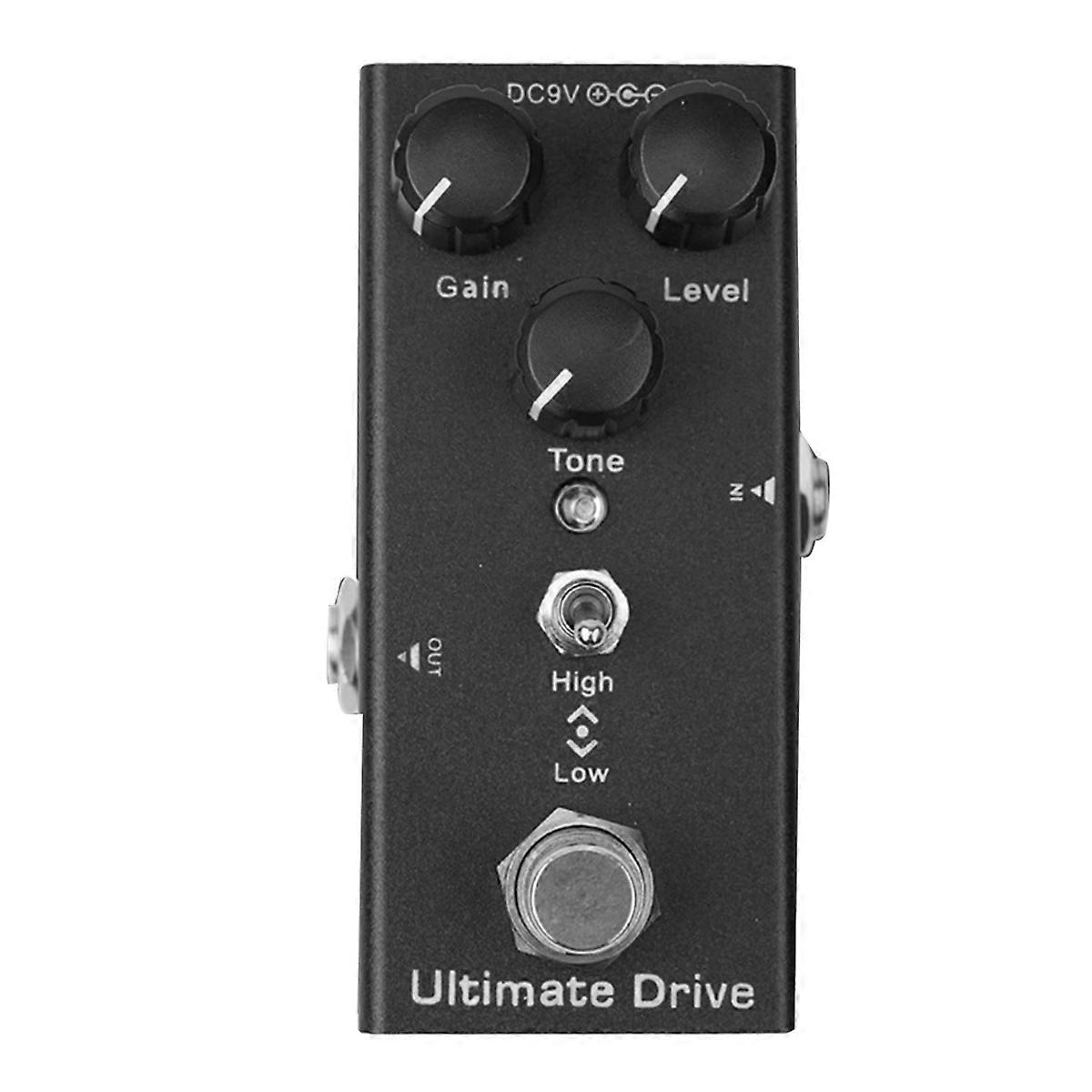 Elgitarr Effekter Pedal Mini Ultimate Drive Basgitarr Pedaler Ultimate Drive