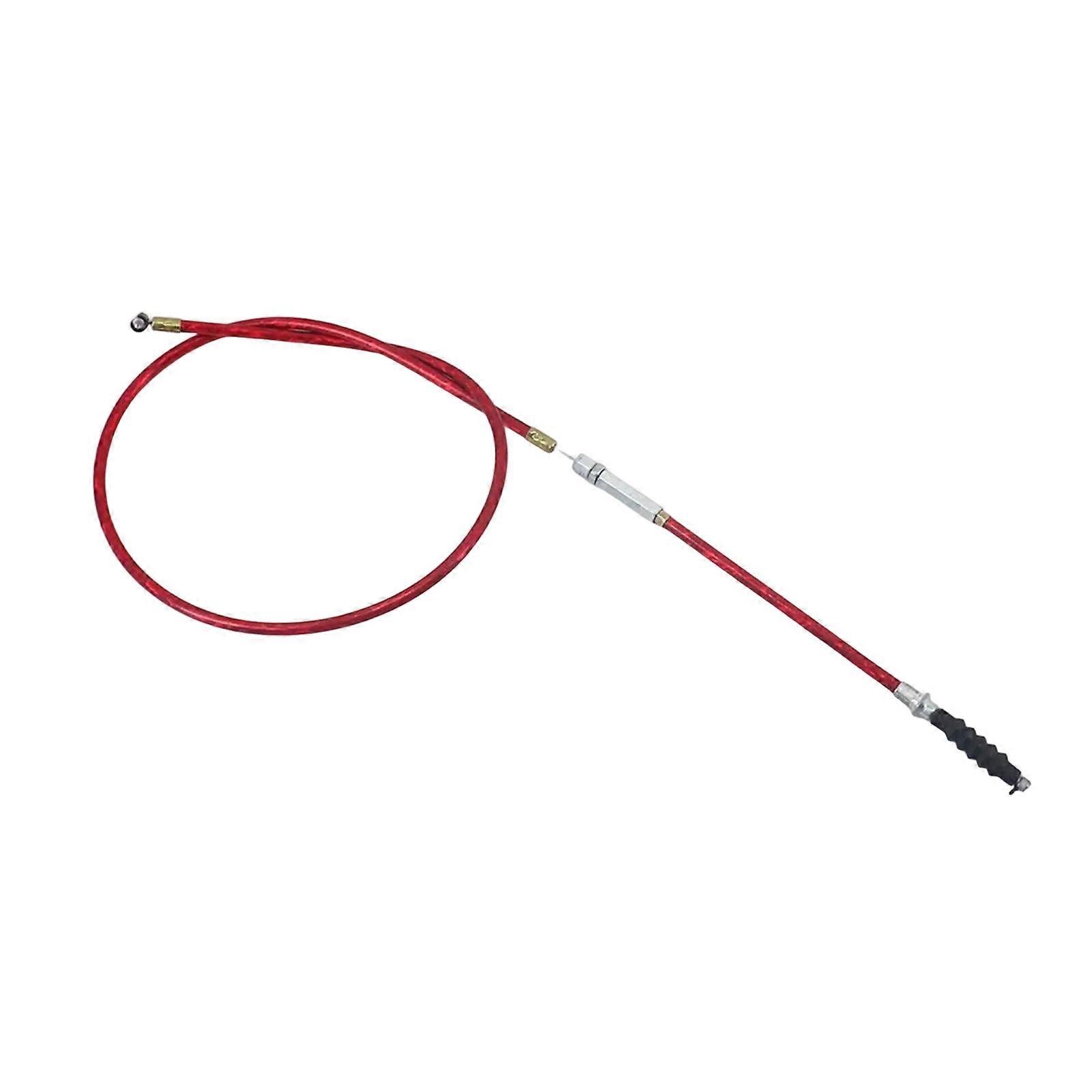 Replacement Throttle Cable with Long Lasting Performances Adjustable Throttle Cable 1m Length for Most Motorcycles  Red