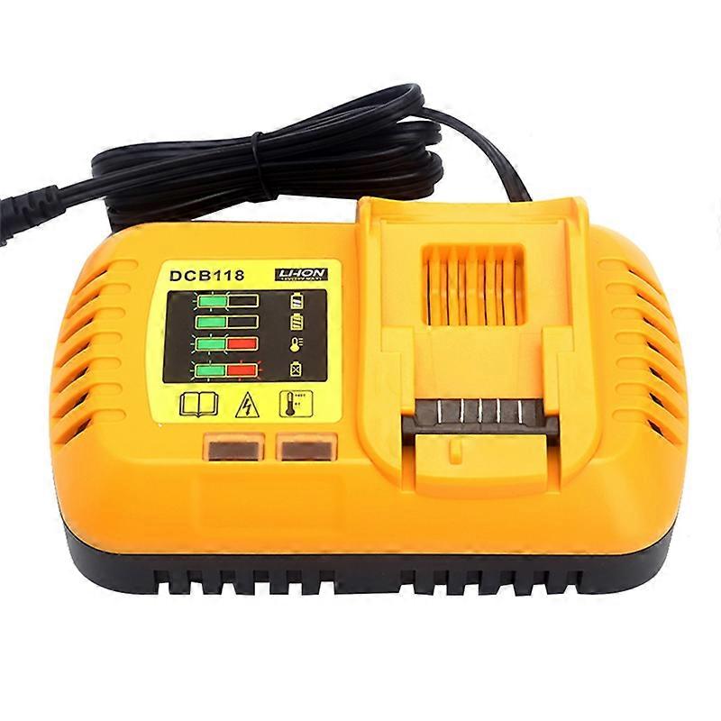 Battery Charger for Dewalt Battery 10.8V 12V 14.4V 18V 20V (EU Plug)
