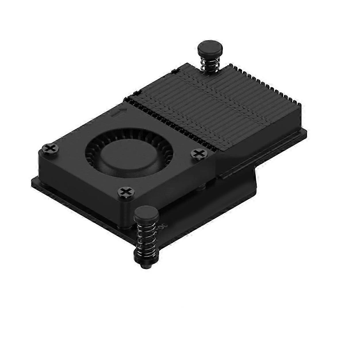 For Raspberry Pi 5 Argon 30mm Active Cooler PWM Fan, Passive Cooling Aluminum Fins Radiator,Efficien Edition 0709