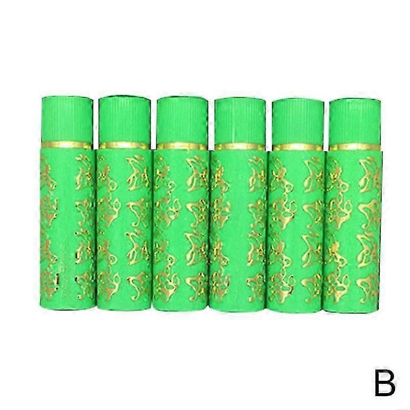 HARE MAGIC MOROCCAN LIPSTICK COLOR CHANGING GREEN TO 6pcs/set 2022 PINK - HZ