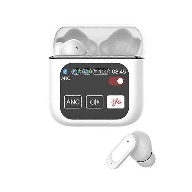 1.9 Inch TFT Full-Color Touchscreen Wireless Earbuds