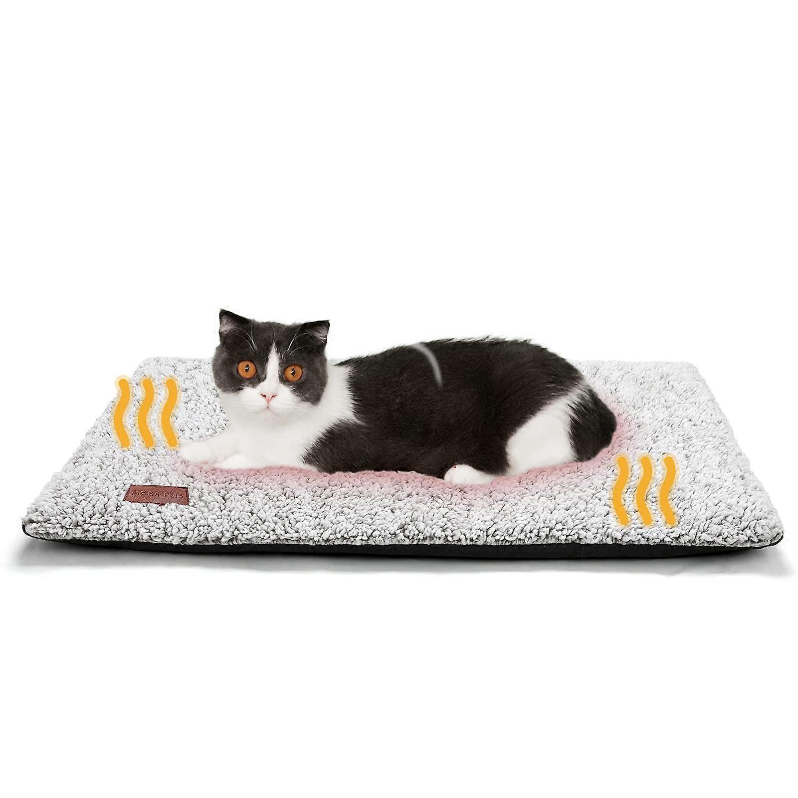 Self Warming Self Heating Extra Warm Cat Bed for Indoor Use 24 x 18 Inch