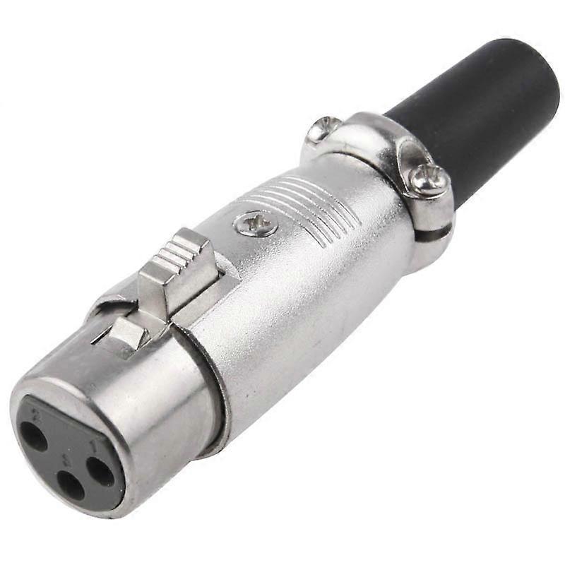 3-poliger XLR-Stecker-Mikrofonanschluss-Adapter