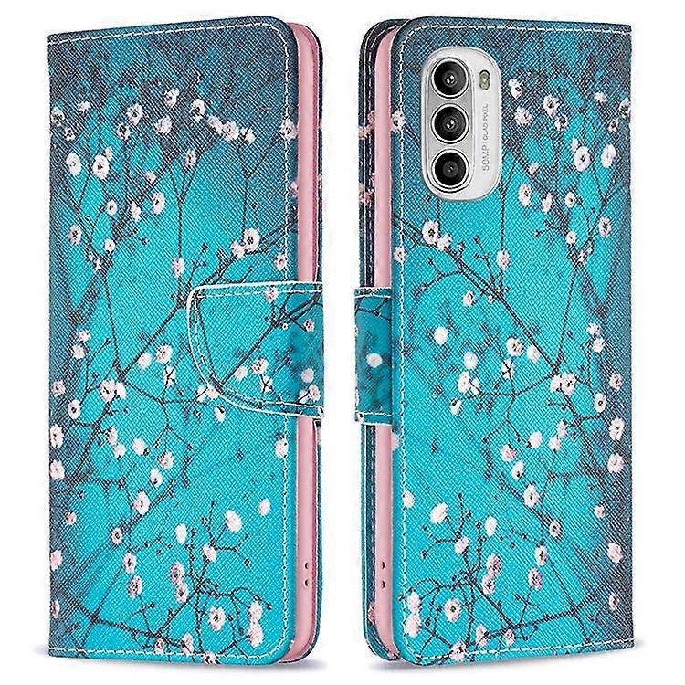 BF Pattern Printing Leather Series-1 Compatible For Motorola Moto G52 PU Leather Wallet Flip Cover Pattern Printed Design Stand Pr