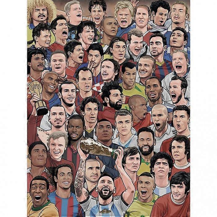 Legend Football's Greatest Canvas Print
