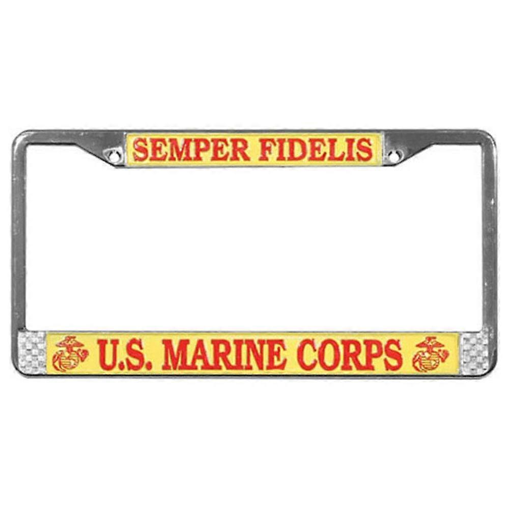 Mitchell Profitt Marine Ry Semper Fidelis Plate Framework Model Compatibility Size Color Options