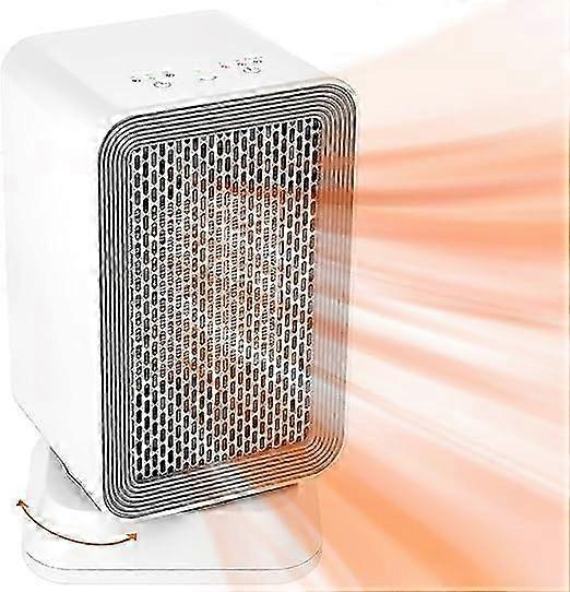 Termoventilatore, risparmio energetico, silenzioso, termoventilatore in ceramica da 1000 W, elemento riscaldante PTC, riscaldatore in ceramica, riscaldamento rapido in 3 secondi Function_Featured regalo