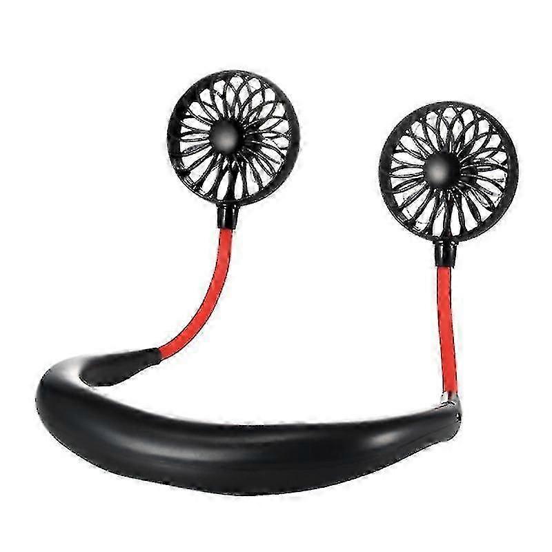 Luie schouderventilator, nekventilator, draagbare sportventilator, oplaadbare nekventilator