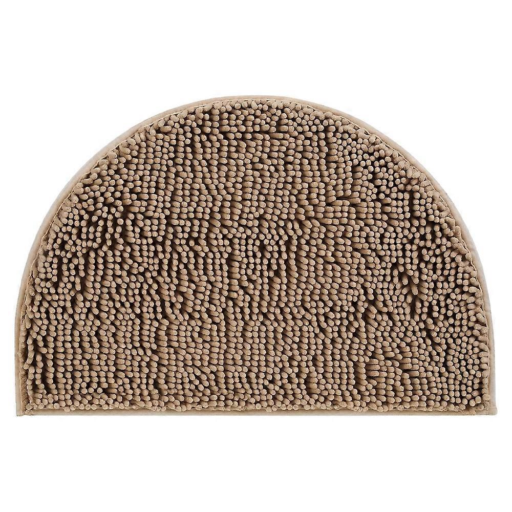 Absorbent Non-Slip Plush Chenille Bathroom Mat