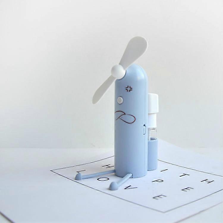 Support de téléphone portable créatif Cartoon Spray Mini Fan Portable Usb Fan