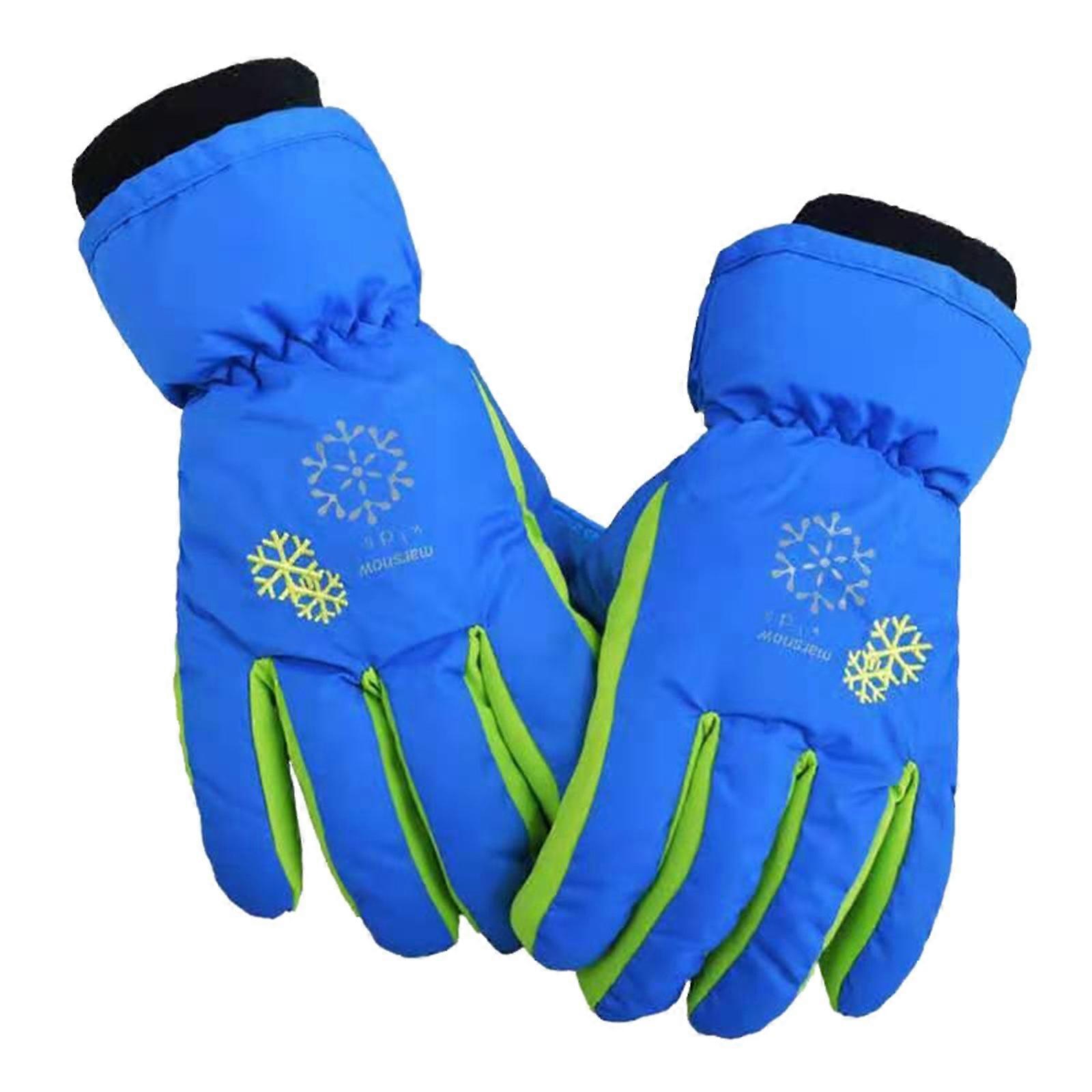 Wind Proof Quality Children's Ski Warm Gloves Waterproof