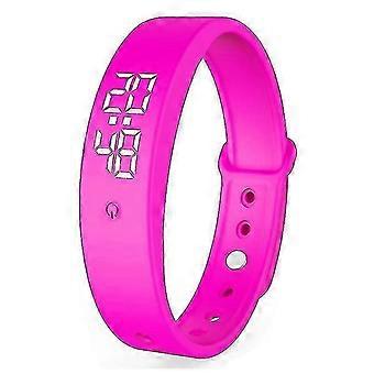 Orologio promemoria a vibrazione - con un massimo di 6 sveglie giornaliere rosa p