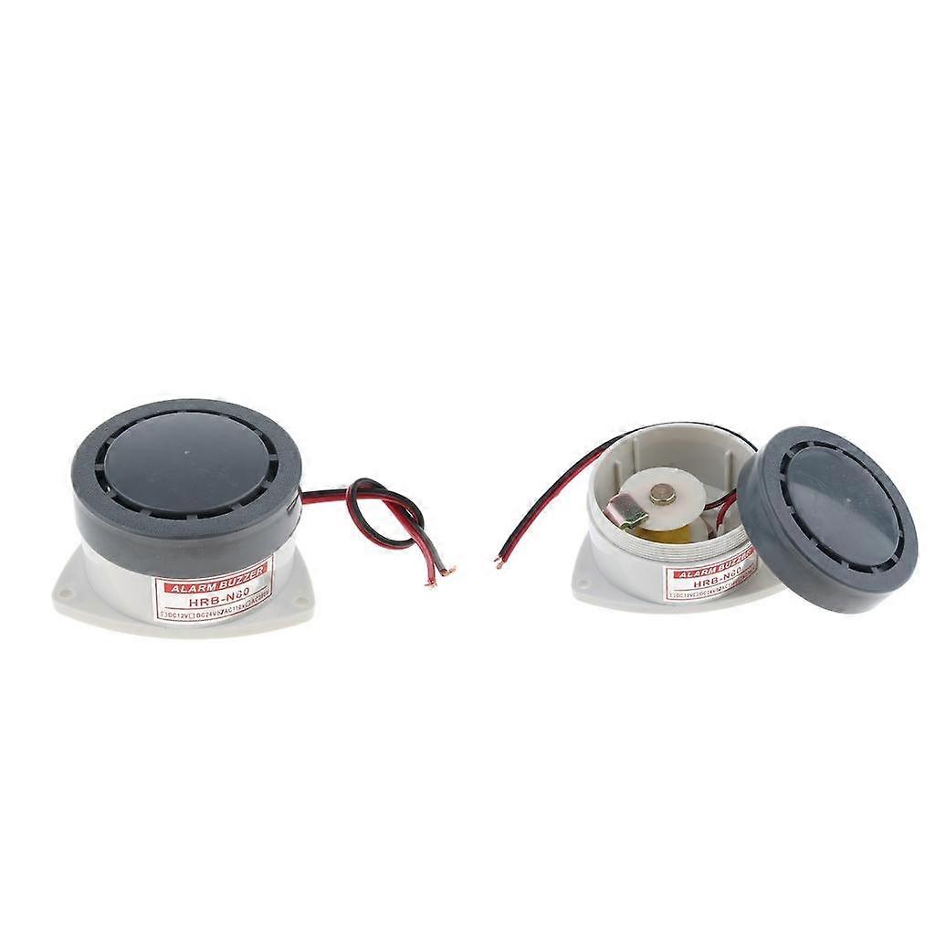 2x Alarm Sounds And Lights Emergency Alarm Warning System Safety For Industrial