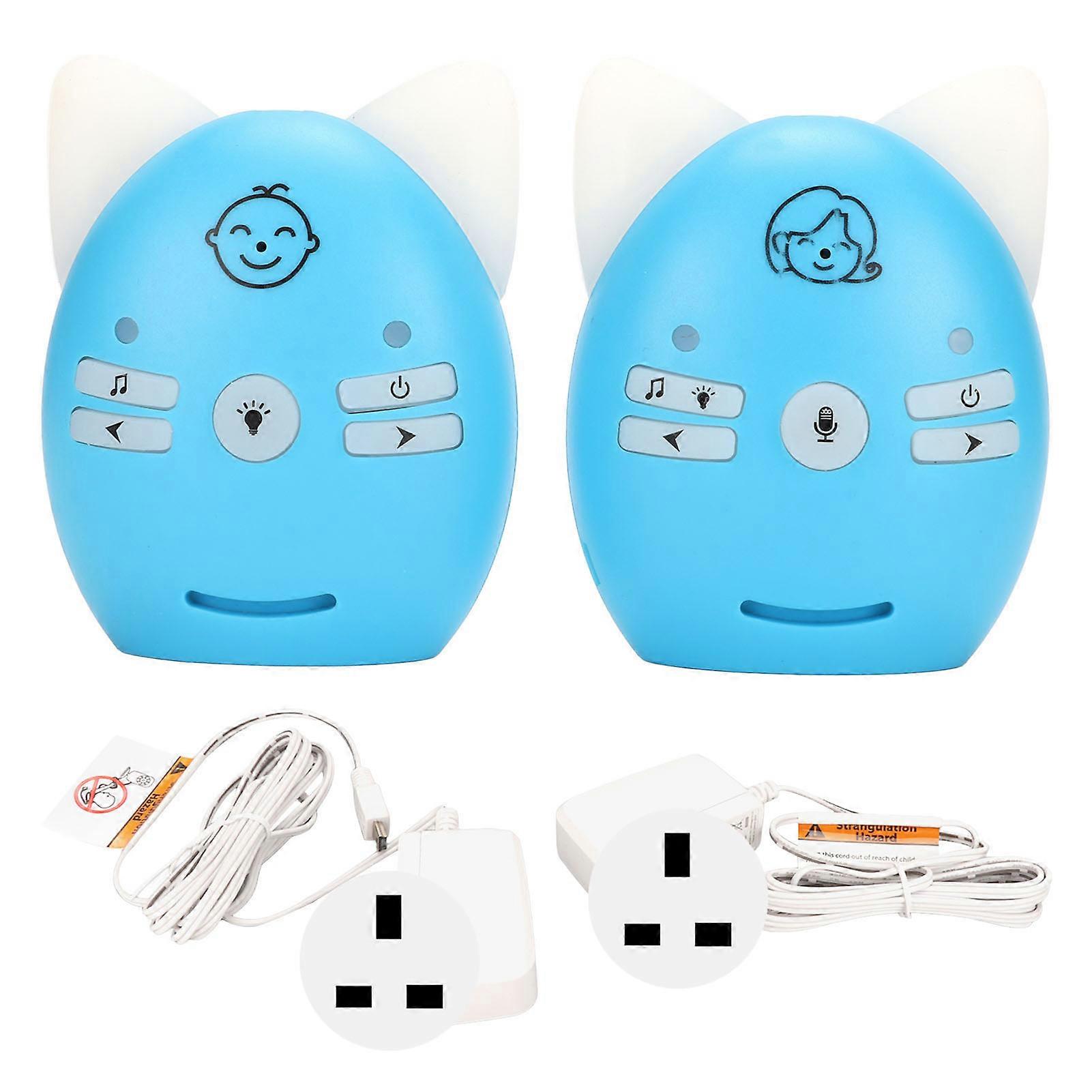Baby Monitor Wireless 2 Way o Intercom Baby Caring Monitor with Night Light