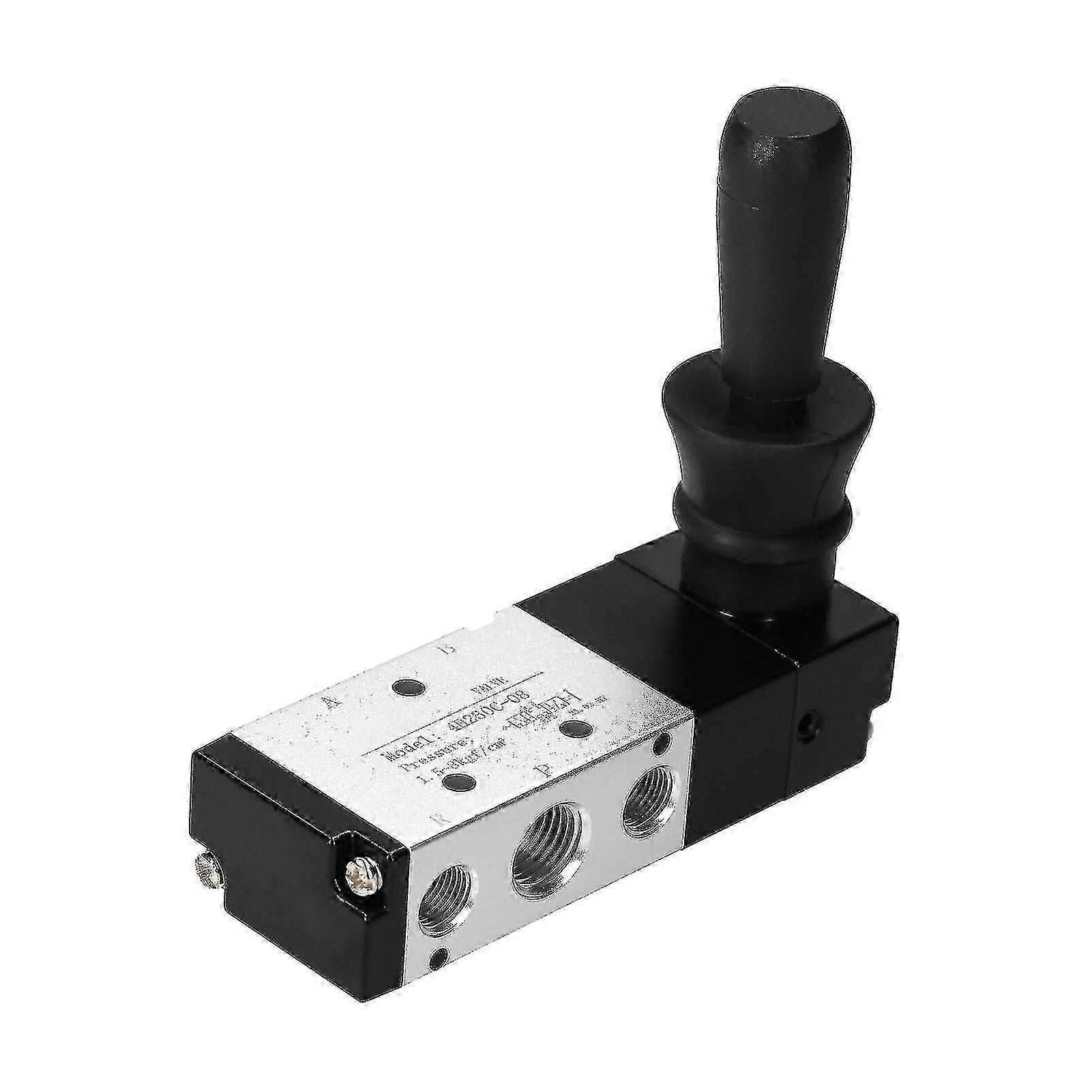 פניאומטי 1/4' Pt 5 Way 3 מיקום מנוף יד אוויר מופעל שסתום שסתום פניאומטי שסתומי בקרת אוויר ידניים