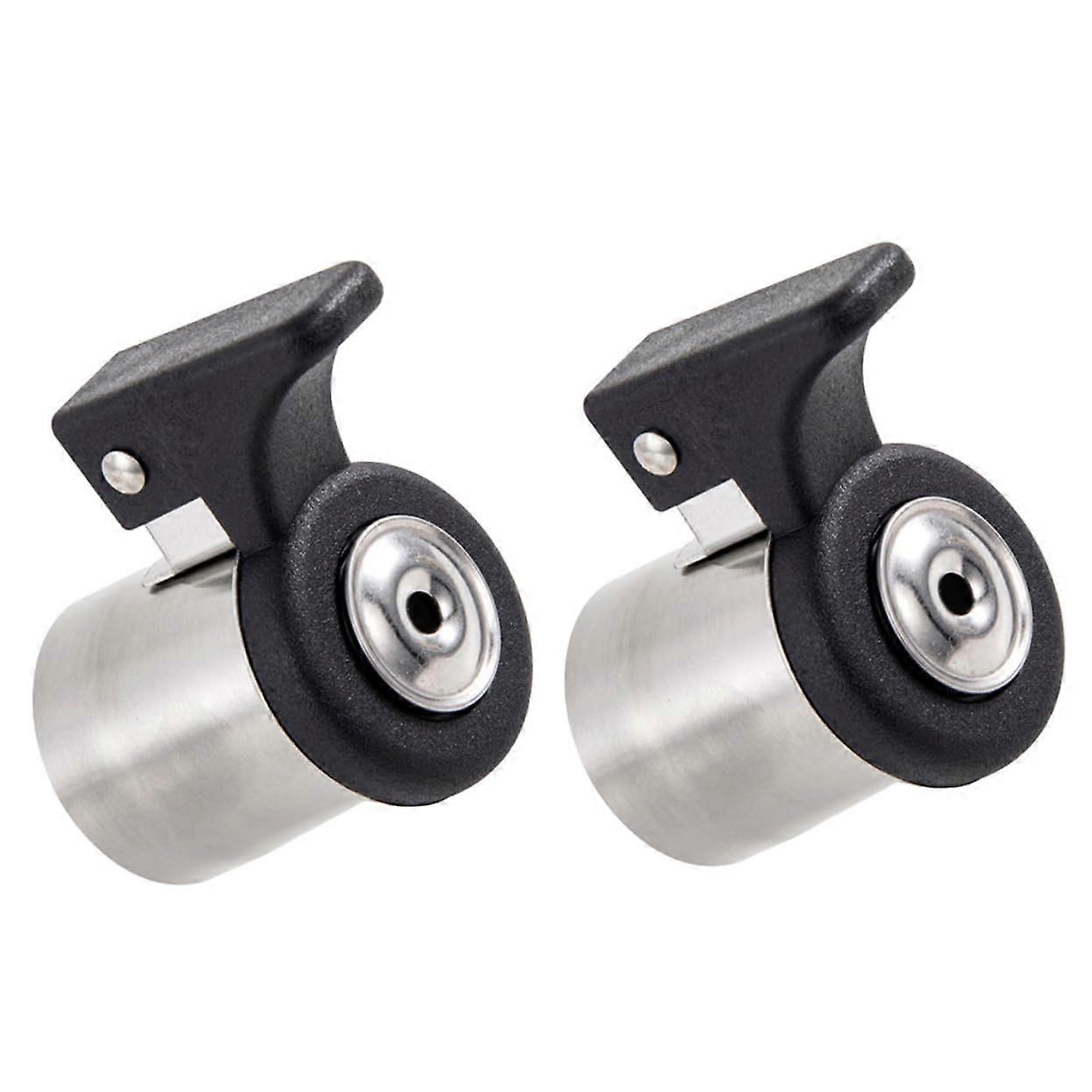 2sets Stainless Steel Whistle Kettle Spout Replacement Flute Accessory for Easy Water Boiling Alarm 2pcs2