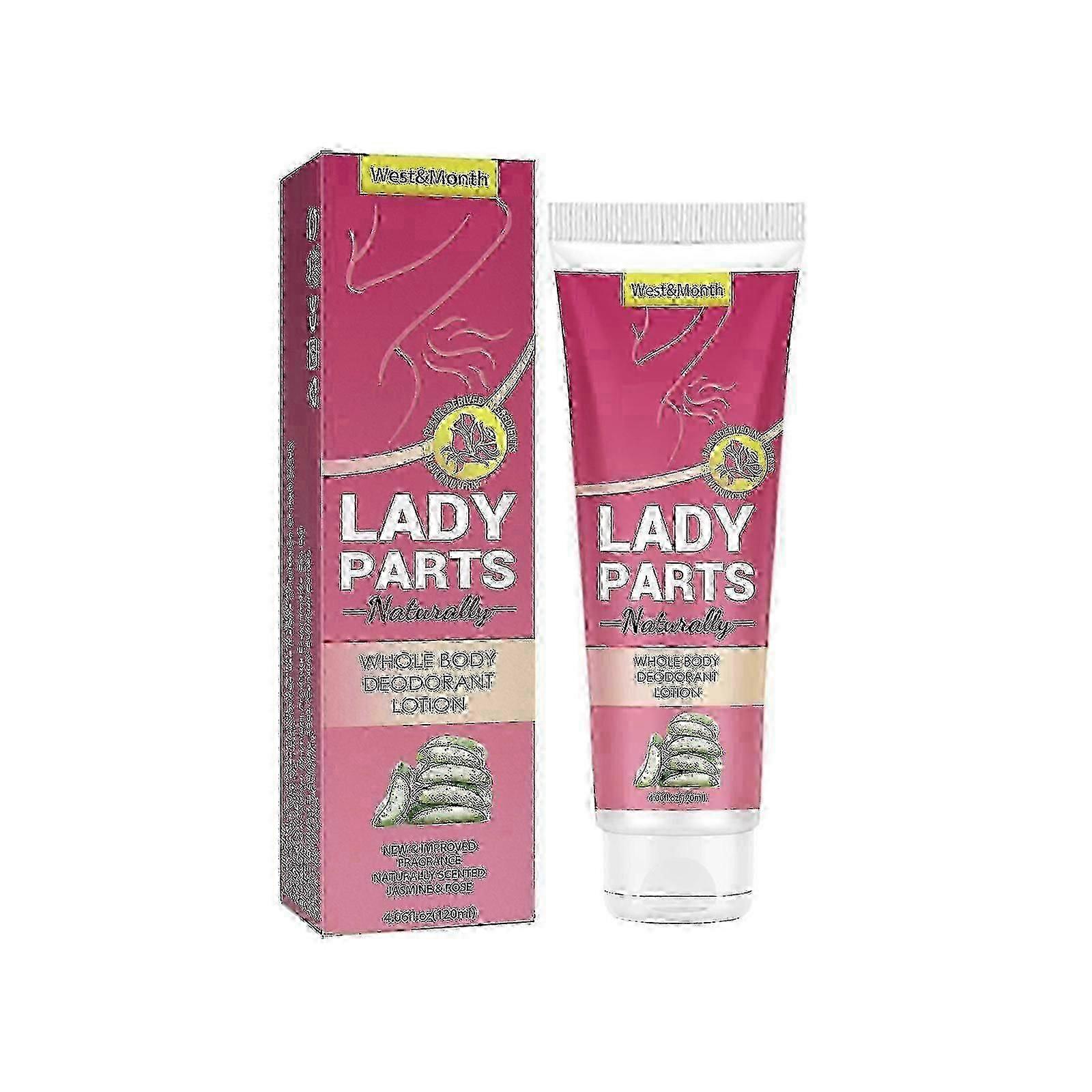 Whole Body Deodorant Lotion, Underarm Odor Clean Whitening Refreshing Deodorant Cream