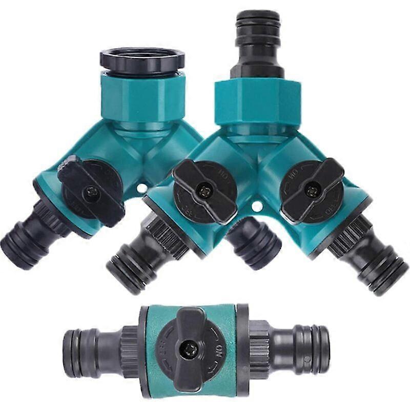 Gardening garden water pipe switch quick connector 2 two-point water quick connector, 1 Erei Points water quick connector