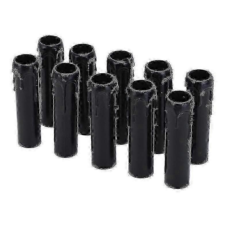 10db műanyag csepegtető gyertyacső csillár izzóburkolatokhoz Sleeve ll