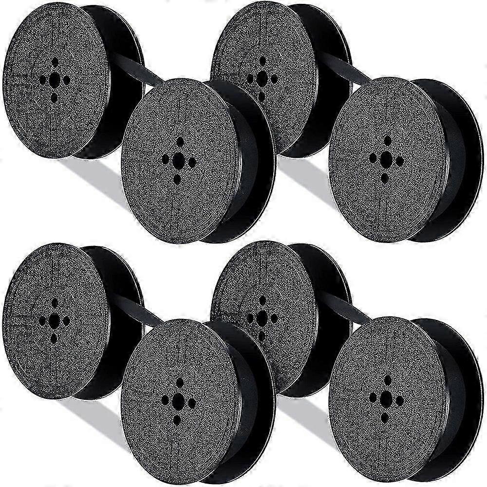 4 Pack Typewriter Ribbon Twin Spool Ink Replacement for Compatible Typewriters - Ideal Replacement Parts for Most Models