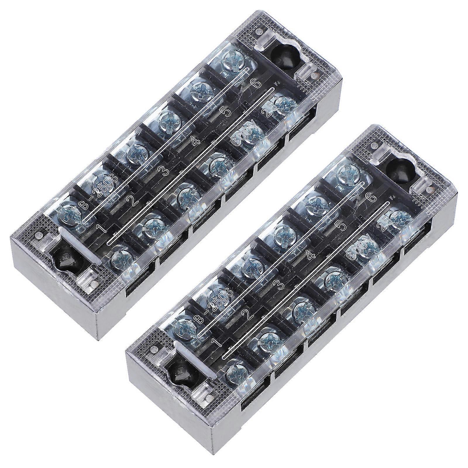 Electrical Terminal Strips, Featuring Transparent Covers for Accidental Touch Protection