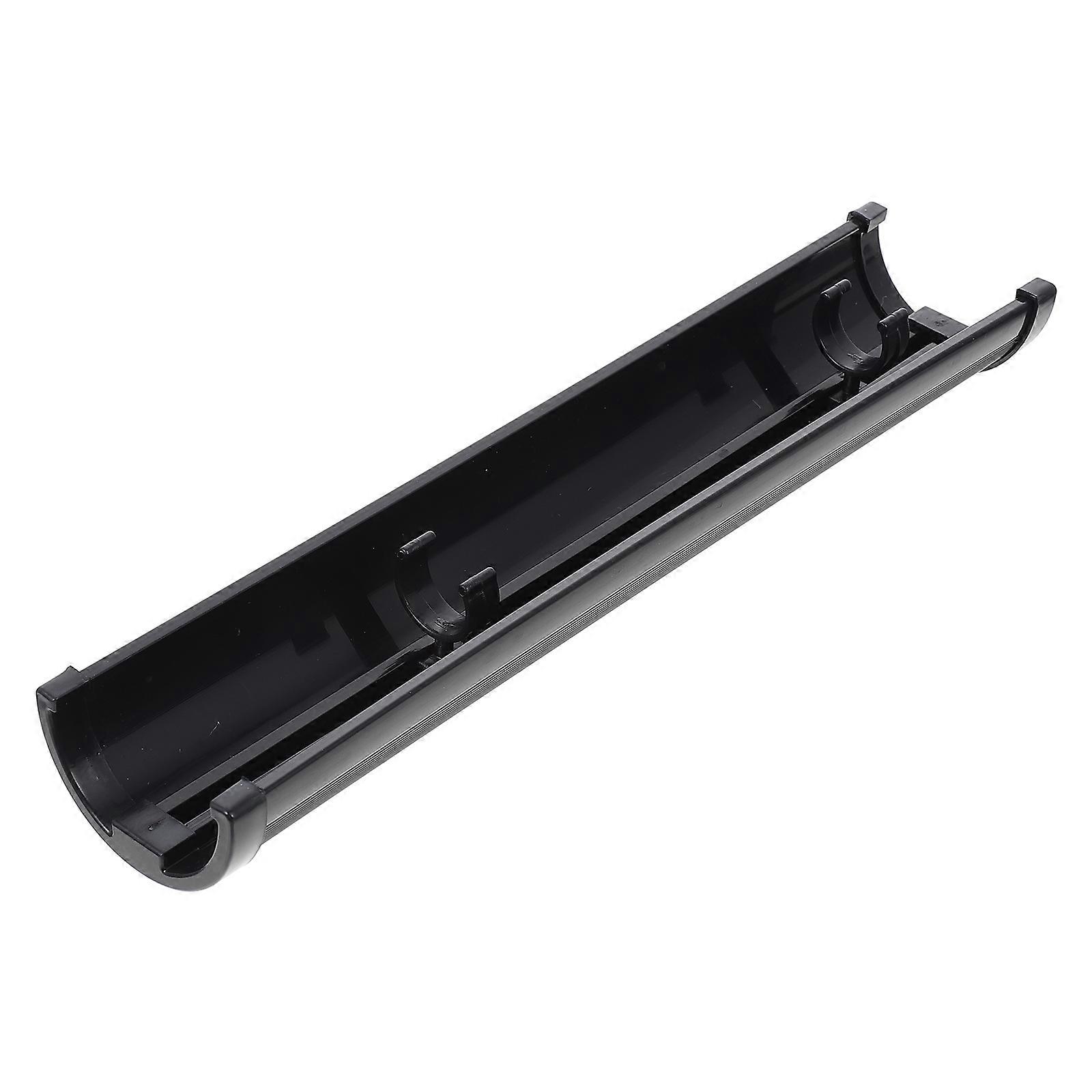 Black Plastic Aquarium Lampshade Cover for Fish Tank Light Protection and Replacement 1Pc Simple Design