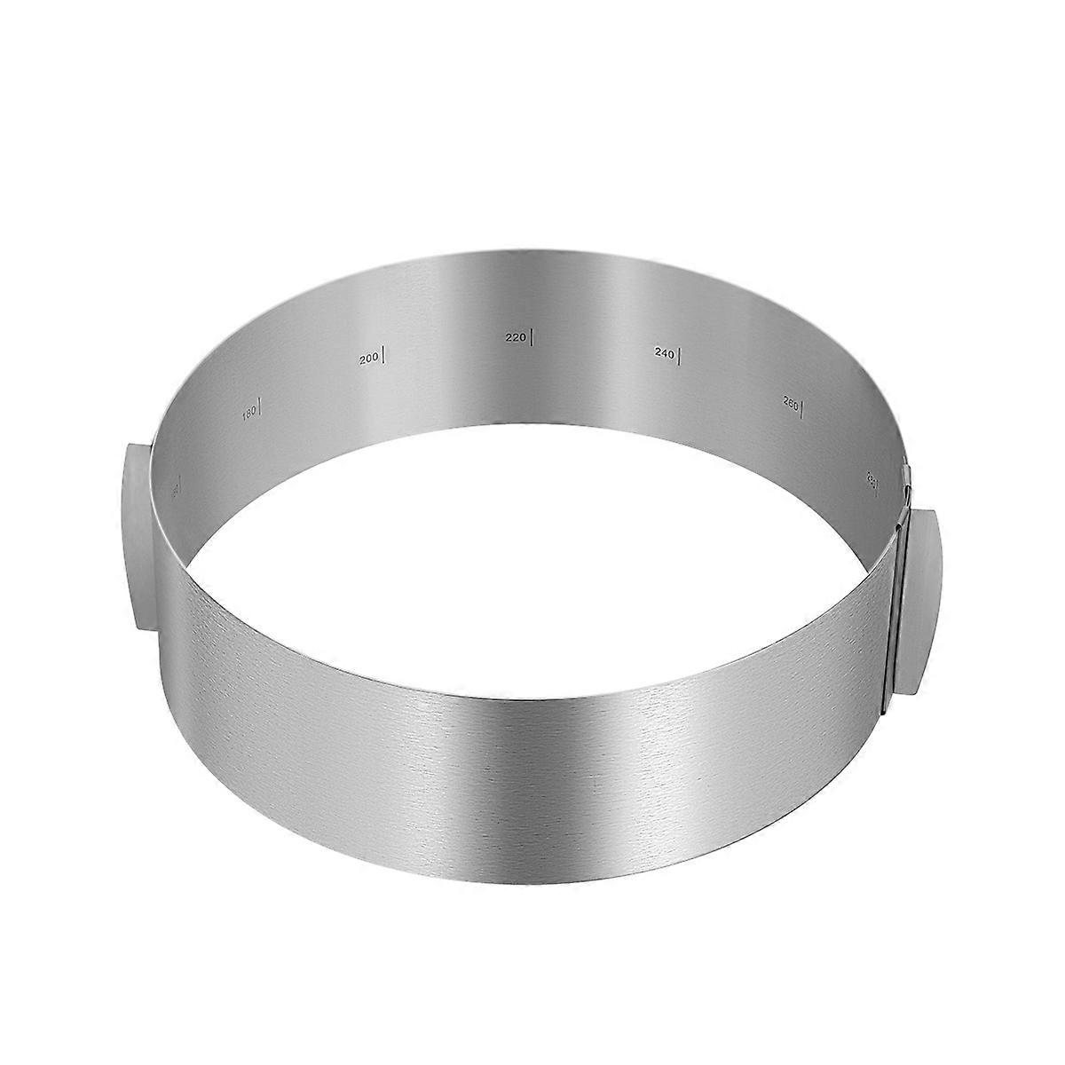 Baking Ring for Creative Cakes, Adjustable Design Suitable for Mousse Making